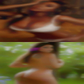 Unusual freaky looking girls
